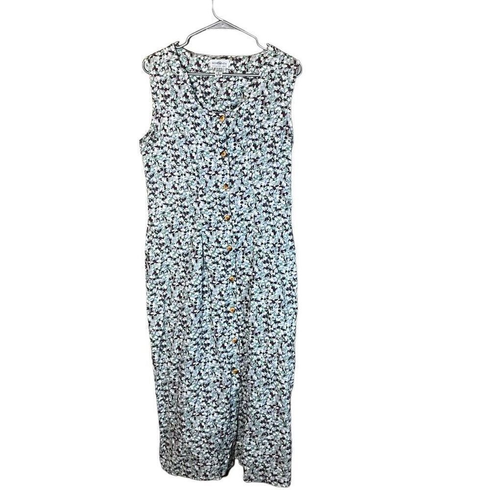 ‎Vintage Sostanza Sleeveless flower print dress